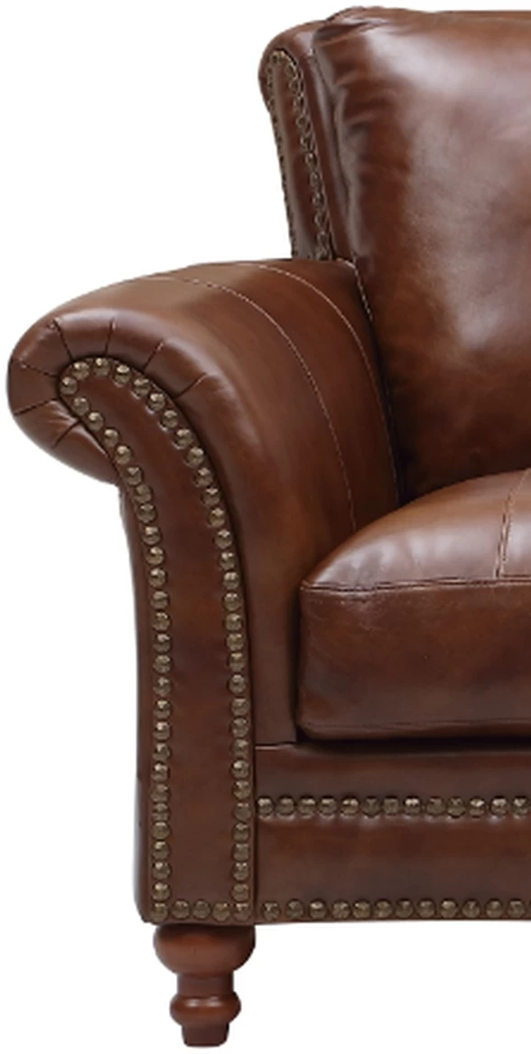 Leather Italia™ Georgetowne Butler Brown Sofa 2 Leather Italia™ Georgetowne Butler Brown Sofa - Image 2