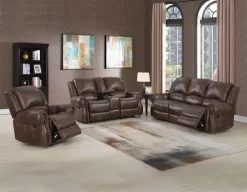 Steve Silver Co.® Navarro Saddle Brown Reclining Sofa -Furniture comprehensive store 6fd968da 46c2 4465 9fda 157c274beca8