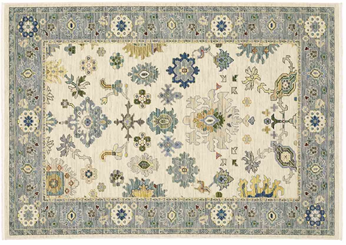 Oriental Weavers™ Lucca Multi-Colored 5'x7' Rug 1 Oriental Weavers™ Lucca Multi-Colored 5'x7' Rug
