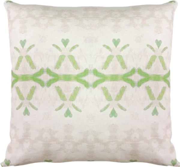 Laura Park Designs Parisian Green 22" X 22" Toss Pillow