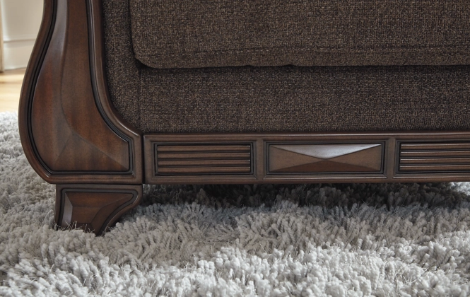 Benchcraft® Miltonwood Teak Sofa 6 Benchcraft® Miltonwood Teak Sofa - Image 6