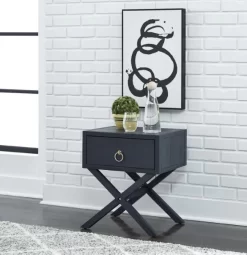 Liberty East End Denim Accent Table -Furniture comprehensive store 720312f7 8d10 4b7b b688 ad9dce1f5669