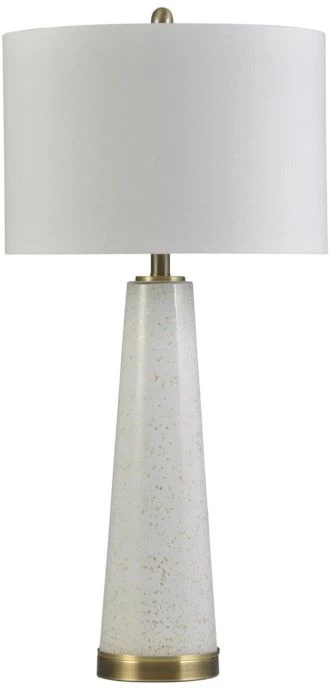 StyleCraft Tasia Glass/Steel Table Lamp 1 StyleCraft Tasia Glass/Steel Table Lamp
