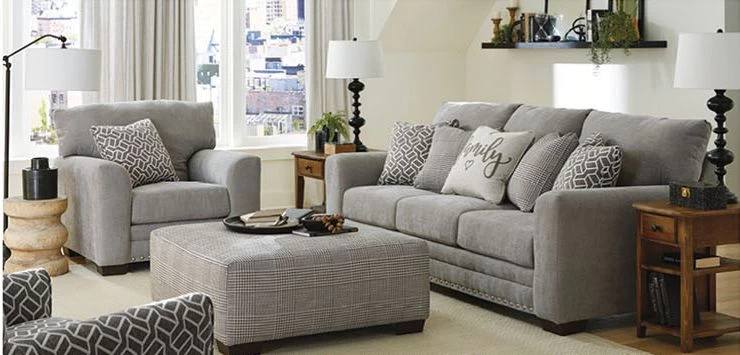 Jackson Furniture Cutler Ash Stationary Sofa 2 Jackson Furniture Cutler Ash Stationary Sofa - Image 2