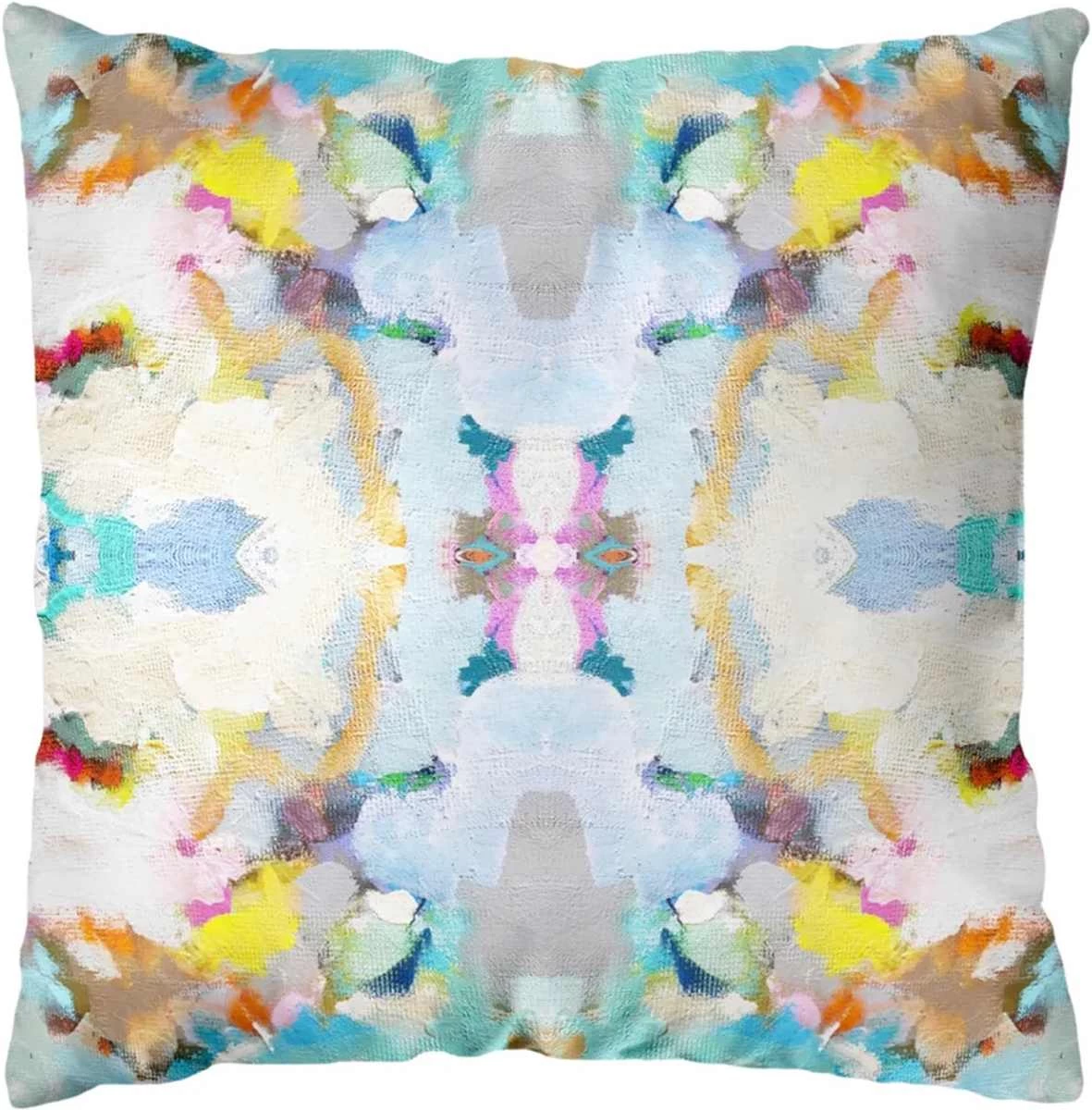 Laura Park Designs Aix-en-Provence 22" X 22" Outdoor Pillow 1 Laura Park Designs Aix-en-Provence 22" X 22" Outdoor Pillow