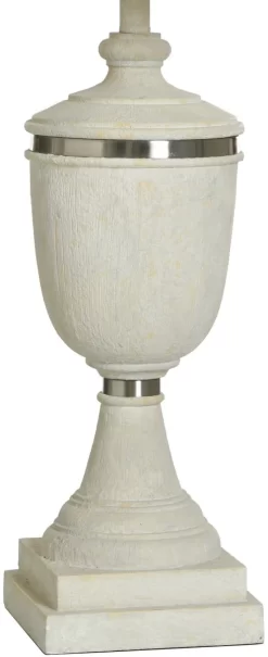 Stylecraft Resin White Table Lamp -Furniture comprehensive store 73565875 701f 4b1b b95f 01123903e883