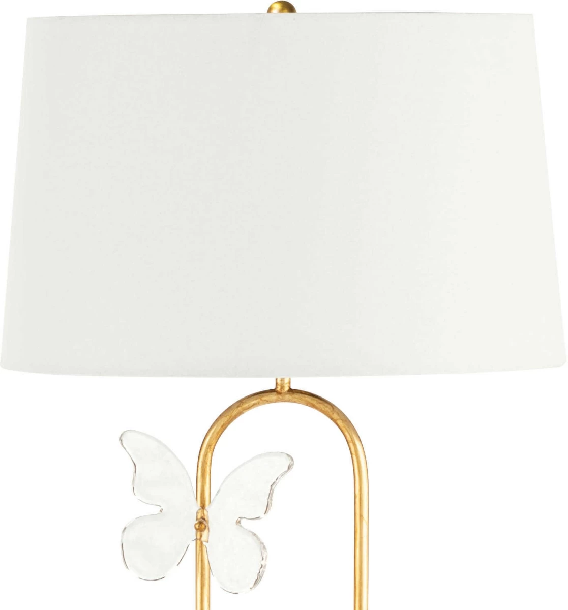 Regina Andrew Monarch Gold Leaf/Natural Oval Floor Lamp 2 Regina Andrew Monarch Gold Leaf/Natural Oval Floor Lamp - Image 2