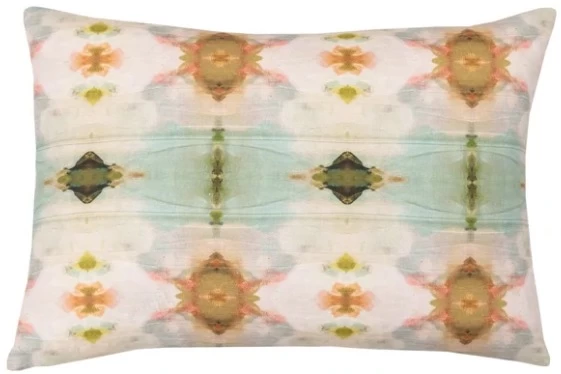Laura Park Designs Under The Sea Dark Green 14" X 20" Lumbar Pillow 1 Laura Park Designs Under The Sea Dark Green 14" X 20" Lumbar Pillow