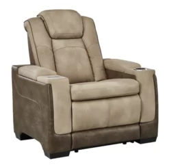 Signature Design By Ashley® Next-Gen DuraPella Two-tone Sand 39" Power Recliner