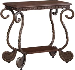 Signature Design By Ashley® Rafferty Dark Brown Chair Side End Table