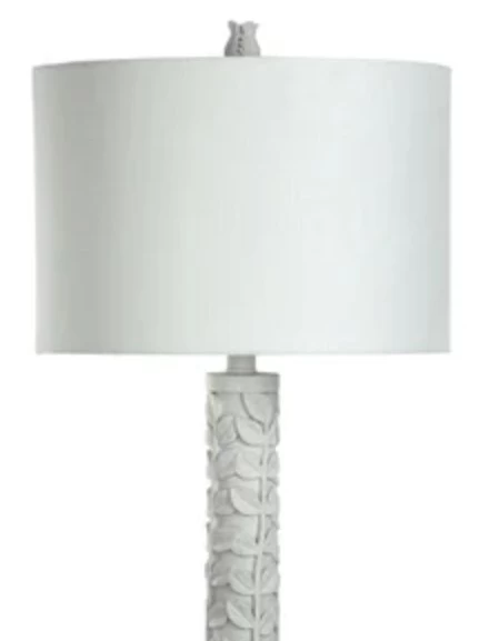 Stylecraft White Floor Lamp 2 Stylecraft White Floor Lamp - Image 2