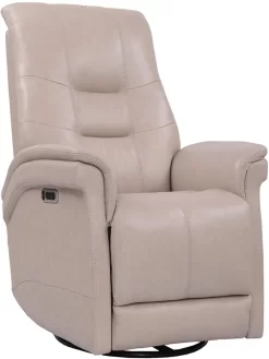 Parker House® Carnegie Verona Linen Power Cordless Swivel Glider Recliner