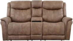Steve Silver Co.® Morrison Camel Reclining Loveseat