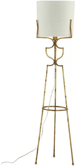 Forty West Barclay Gold Floor Lamp