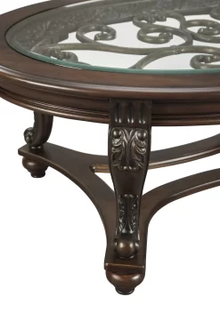 Signature Design By Ashley® Norcastle Dark Brown Oval Coffee Table 12 Signature Design By Ashley® Norcastle Dark Brown Oval Coffee Table -Furniture comprehensive store 7a046bbb 527a 4e40 9c42 e80f9923d5c9 scaled