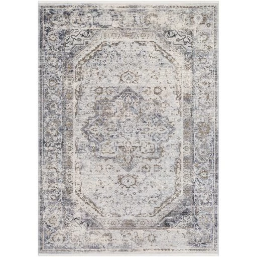 Surya Liverpool Charcoal 9'x13' Area Rug 1 Surya Liverpool Charcoal 9'x13' Area Rug