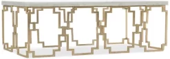 Hooker® Furniture Evermore Gold/Kalala White Cocktail Table