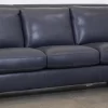 Hi-Rock Home Palermo Aegean All Leather Sofa