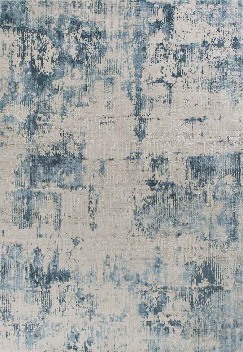 KAS Rugs Generations Blue/Ivory Grace 8'x11' Area Rug 1 KAS Rugs Generations Blue/Ivory Grace 8'x11' Area Rug