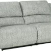 Signature Design By Ashley® McClelland Gray Reclining Sofa