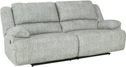 Signature Design By Ashley® McClelland Gray Reclining Sofa