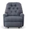 Best Home Furnishings® Cara Midnight Power Rocker Recliner