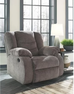 Signature Design By Ashley® Tulen Gray Rocker Recliner -Furniture comprehensive store 7e7b1da3 c751 4db0 8590 52e5b3620520