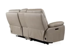 Man Wah Ivory Leather Power Zero Gravity Reclining Console Loveseat 15 Man Wah Ivory Leather Power Zero Gravity Reclining Console Loveseat -Furniture comprehensive store 807fc104 0ffd 4eca 91f4 2a574248737c