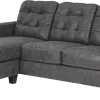 Benchcraft® Venaldi Gunmetal Sofa Chaise