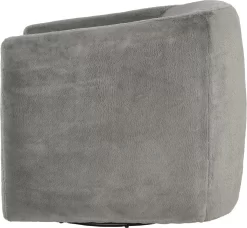 Signature Design By Ashley® Bramner Charcoal Swivel Accent Chair -Furniture comprehensive store 80a1d9a3 8e03 4e95 9fee 319f3989c991