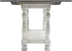 Signature Design By Ashley® Havalance Gray/White Flip Top Sofa Table -Furniture comprehensive store 80c995b0 2d2a 46af 8835 38ba08f7deb4