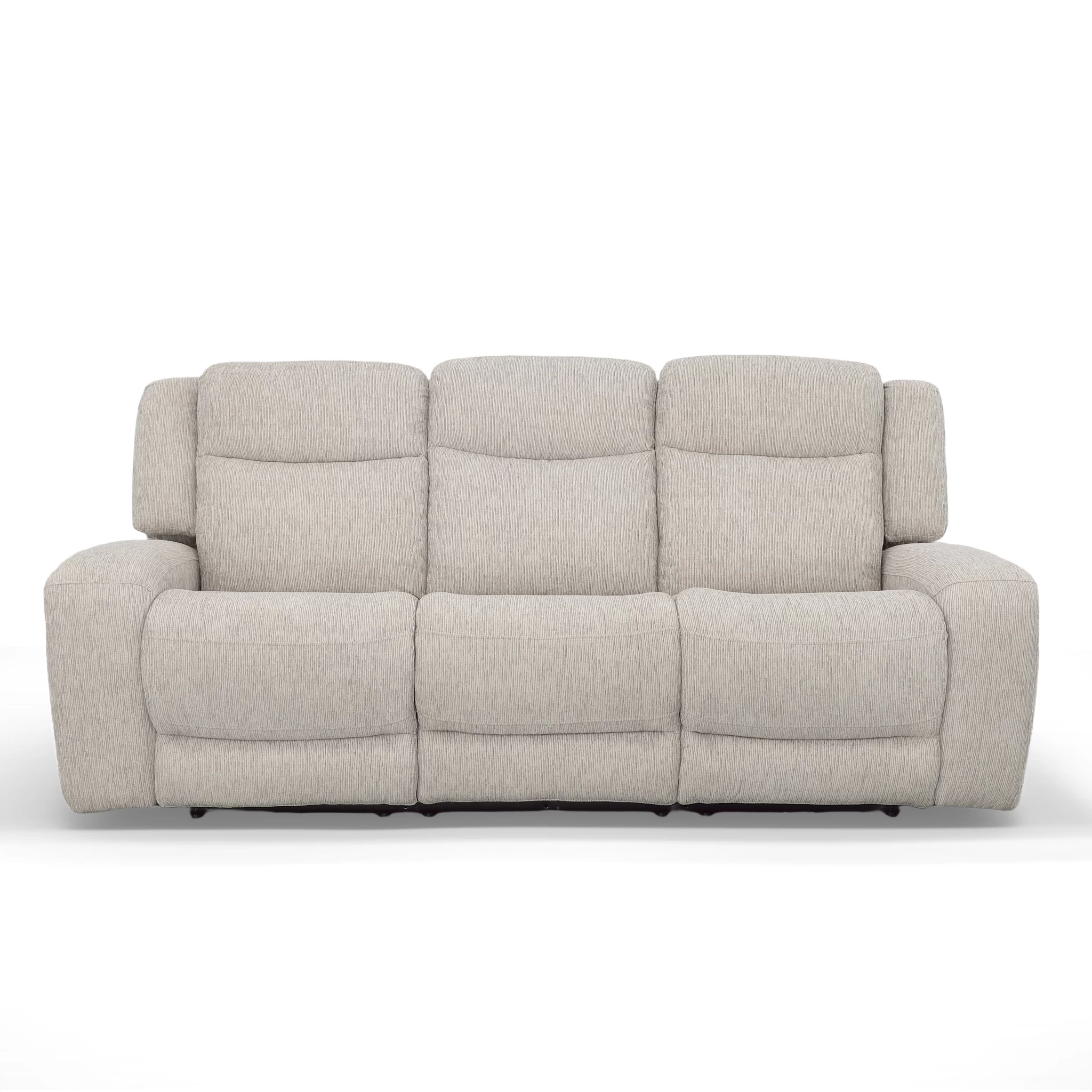 Man Wah Taupe Power Reclining Sofa 5 Man Wah Taupe Power Reclining Sofa - Image 5