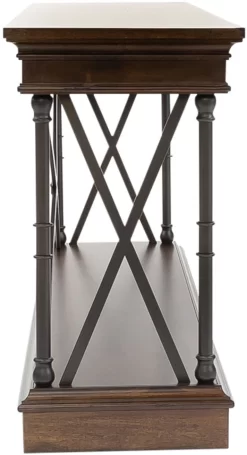 Liberty Tribeca Cordovian Brown Sofa Table -Furniture comprehensive store 8162ca3f 6171 445c 98a7 eadbefe48e61