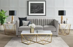 Elements International Riko Marble/Gold End Table 13 Elements International Riko Marble/Gold End Table -Furniture comprehensive store 81af6f43 d5f1 421a a811 a090f4782108