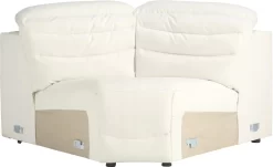 Signature Design By Ashley® Next-Gen Gaucho 5-Piece Chalk Power Reclining Sectional With Armless Chairs -Furniture comprehensive store 81bc748f e8a1 45ec b171 4344a00a033d