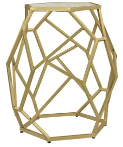 Coast2Coast Home™ Gold/White Accent Table