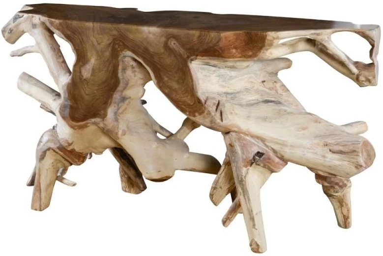 Classic Home Cypress Root Console Table 4 Classic Home Cypress Root Console Table - Image 4