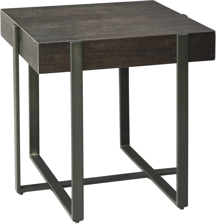 Signature Design By Ashley® Drewing Dark Brown Square End Table 2 Signature Design By Ashley® Drewing Dark Brown Square End Table - Image 2