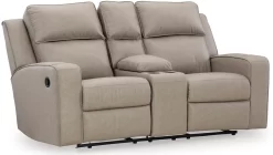 Signature Design By Ashley® Lavenhorne Reclining Loveseat With Console