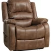 Signature Design By Ashley® Yandel Saddle Power Lift Recliner