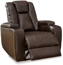 Signature Design By Ashley® Mancin Chocolate Recliner -Furniture comprehensive store 84539cda 71a1 42fe af9a 477df0db08f2