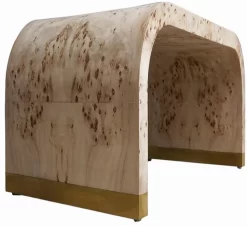 LR Home Console Brown Cocktail Table