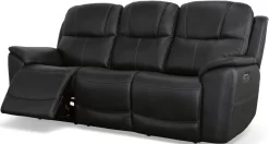 Flexsteel® Crew Raven Power Reclining Sofa With Power Headrests And Lumbar -Furniture comprehensive store 8599f69b 94d2 4e0f bd20 26bab0224fe3