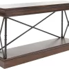 Liberty Tribeca Cordovian Brown Sofa Table
