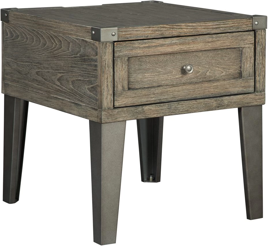 Signature Design By Ashley® Chazney Rustic Brown End Table 1 Signature Design By Ashley® Chazney Rustic Brown End Table