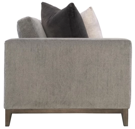 Bernhardt Noel Plush Gray Sofa 4 Bernhardt Noel Plush Gray Sofa - Image 4