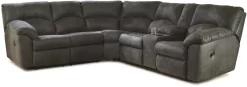 Signature Design By Ashley® Tambo 2-Piece Canyon Reclining Sectional
