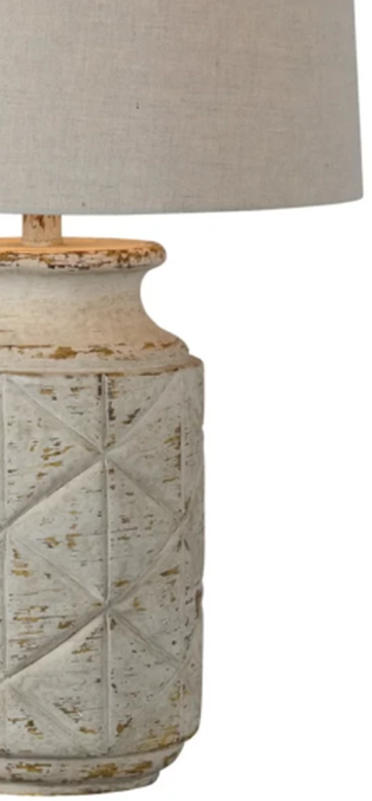 Forty West Hampton White Table Lamp 2 Forty West Hampton White Table Lamp - Image 2