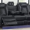 New Classic® Orion Black Reclining Sofa