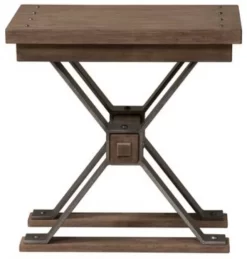 Liberty Sonoma Road Weather Beaten Bark Chair Side Table -Furniture comprehensive store 8bff1452 3de3 4d71 9877 697b4659682d